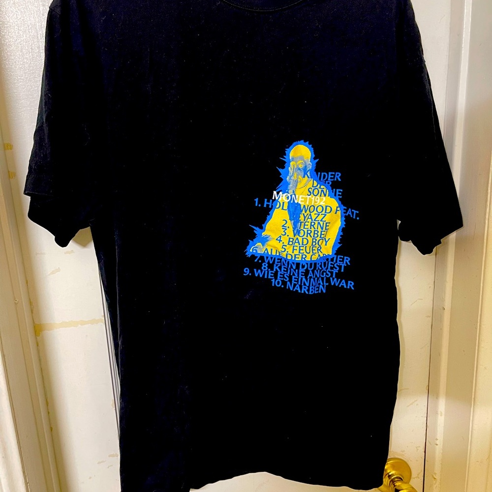 BLACK OVERSIZED HIP HOP TEE
